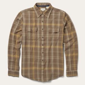 Stetson Flannel Plaid Front Button Shirt